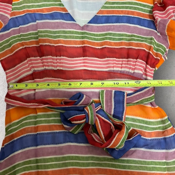 Farm rio luana striped maxi dress - Picture 10 of 11